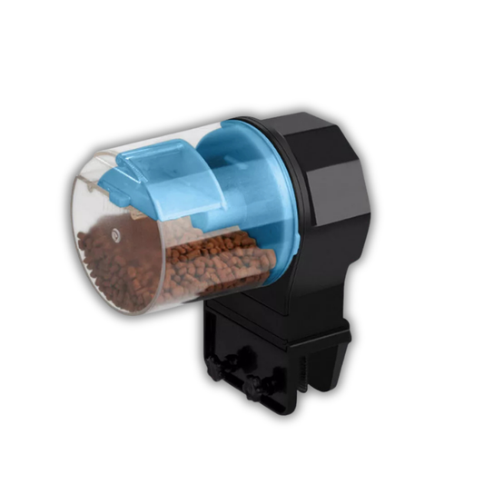 AquaFeedHub Dual-Container Fish Feeder - Daily